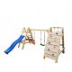  HOLZ GARTENSPIELPLATZ MEGA2.0 NESTEIMER ROHES HOLZ 9X9CM