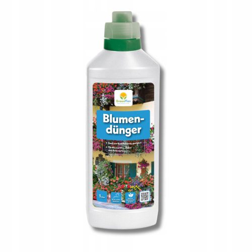  GREENPLAN Flüssigdünger für Blühpflanzen GP Blumendünger 1 Liter