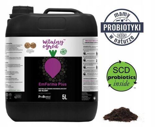  EmFarma Plus Vital Garden 5L Biologisches Bodendüngemittel