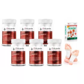   6x A-CARDIN PRO Set + GRATIS KINOKI Detox Pflaster – Unterstützung für Ihr Wohlbefinden