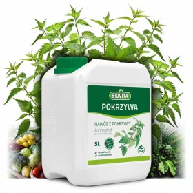    Brennnessel-Dünger, Tomaten-Gurken-Stimulator, natürlich, Biovita 5 l