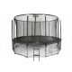  Jumpi Gartentrampolin 487cm/16FT Maxy Comfort Schwarz mit Innennetz