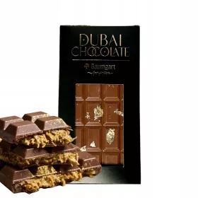 Dubai Schokolade mit Pistazien von Baumgart Chocolatier 220g
