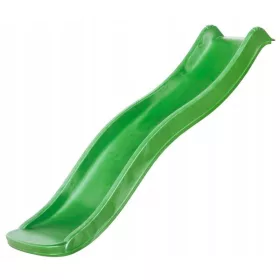  2M Gartenrutsche für Kinder zertifiziert - grüner Apfel