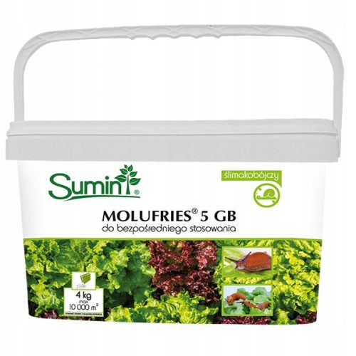 Hochwirksames Schneckenkorn MOLUFRIES 5GB - Blaue Granulatkörner, 4KG