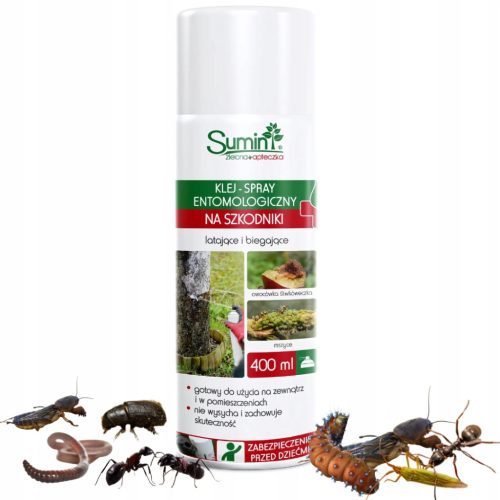 Sumin Spray-Kleber 400 ml - Effektive Insektenbekämpfung ohne Gift