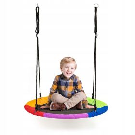  Gartenschaukel Storchennest 100 cm für Kinder Mehrfarbig