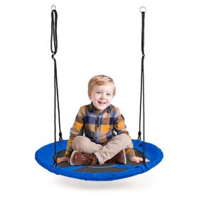  Gartenschaukel Storchennest 100 cm für Kinder Blau