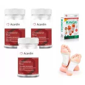   ACARDIN MAX 90 Kapseln + GRATIS KINOKI Detox-Pflaster – Unterstützung für einen gesunden Lebensstil