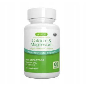 Calcium und Magnesium aus Meeresalgen mit Vitamin K2 und D3