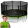  Gartentrampolin 13ft/404cm mit Outdoor-Netz und Leiter Neo-Sport
