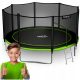  Gartentrampolin 13ft/404cm mit Outdoor-Netz und Leiter Neo-Sport