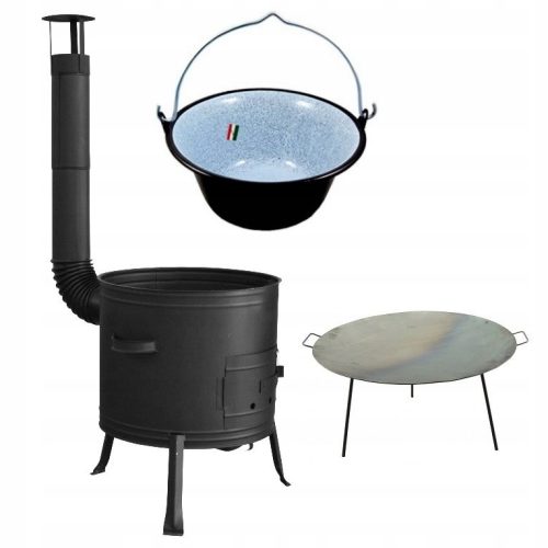  FELDKÜCHE FI 36CM BRATPFANNE 50CM UNGARISCHER WASSERKOCHER 14 L