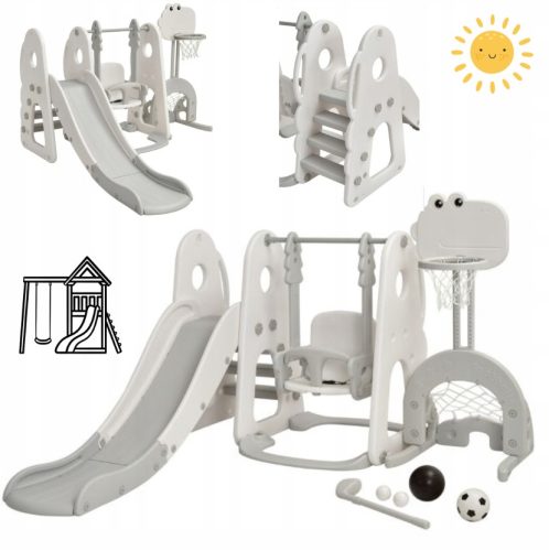  Costway 139 cm Rutsche zum Aufbau bis 49 kg