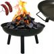  GROSSER UND STABILER GARTENKAMIN FÜR KERZEN, LAGERFEUER, GRILL UND STATIV