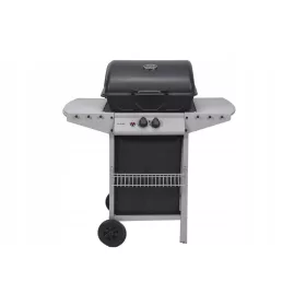  Gasgrill LUND 99644 5,5 kW Schwarz und Silber