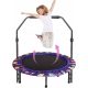  Maycoly Mini-Trampolin für Kinder, sicherer Spaß, Lila, Space, 91 cm