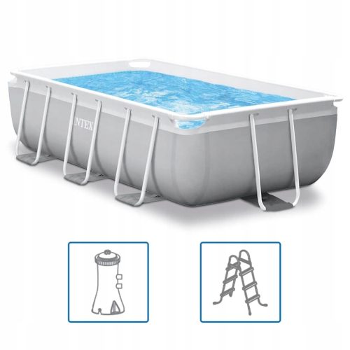  INTEX Gartenpool, Prism Frame Set, rechteckig, 300x175x80 cm