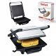 Tefal Contact, Panini, Klappbarer Elektrogrill Multifunktions-Elektrogrill 2000W Silber/Grau 2000 W