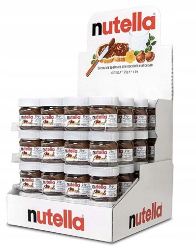 Nutella Mini 20 x 25g von Ferrero - Perfekt für unterwegs und zwischendurch