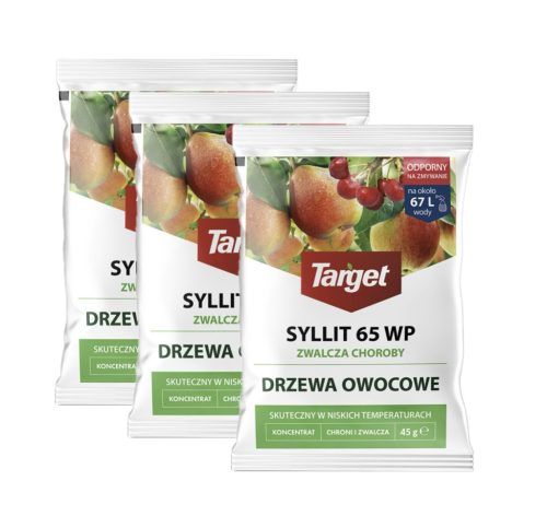 3er-Pack Syllit 45 g - Fungizidpulver für Obstbäume