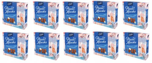 10x Wedel Ptasie Mleczko Sahne in Milchschokolade 340g