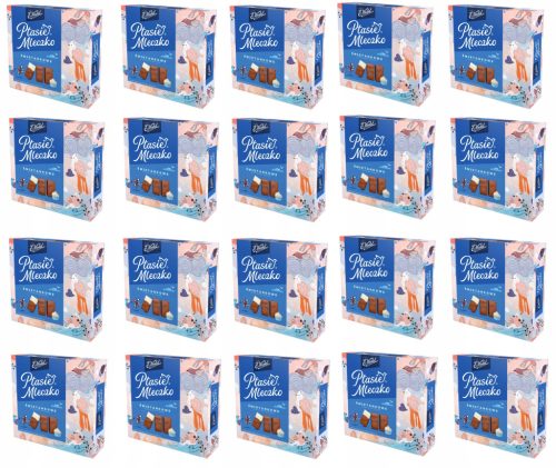 20x E. Wedel Ptasie Mleczko, Sahne-Geschmack in Milchschokolade 340g