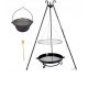  Kamingrill Kamin FI60 + Gusseisentopf 11 Deckel