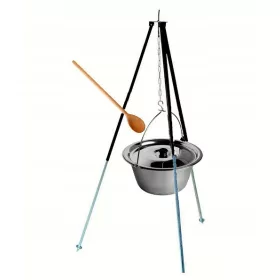  TELESKOPSTÄNDER 70/120cm Edelstahlkessel 13