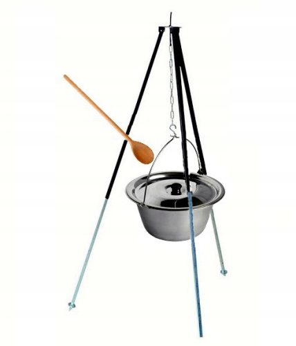  TELESKOPSTÄNDER 70/120cm Edelstahlkessel 13