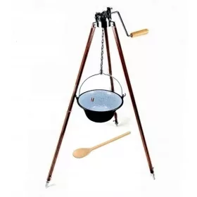    Ungarischer emaillierter Wasserkocher mit 8 verstellbaren Ständern