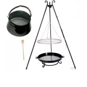  GRILL DREIBEIN KAMIN KAMIN KAMIN + 10 L WASSERKOCHER