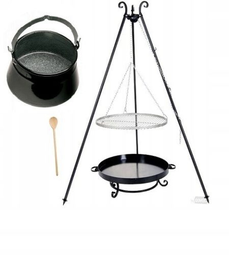  GRILL DREIBEIN KAMIN KAMIN KAMIN + 10 L WASSERKOCHER