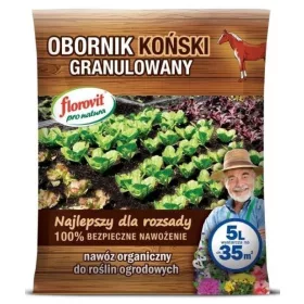    FLOROVIT Pro Natura Pferdemist, granulierter organischer Dünger, 5 l