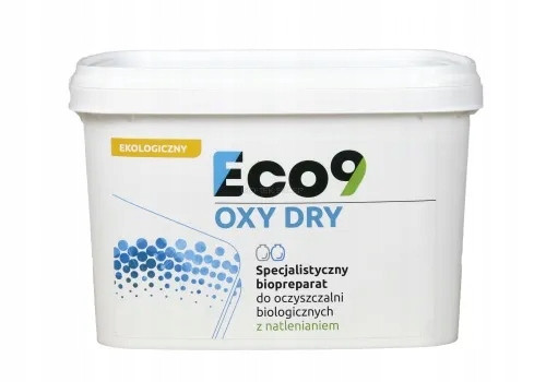  Eco9 OXY DRY - Bakterien für Sauerstoffaufbereitungsanlagen FÜR EIN JAHR