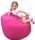  OUTDOOR-SESSEL rosa gepunkteter POUF SAKO TASCHE HAUS GARTEN TERRASSE BALKON
