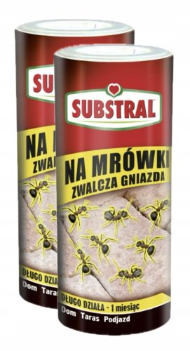 Substral Ant Killer Salzstreuer - 2 x 250g Set, Effektive Ameisenbekämpfung
