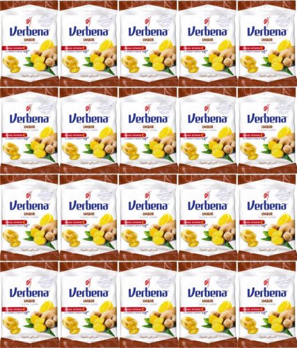 IDC Verbena Imbir Echinacea-Honigbonbons mit flüssiger Füllung 60g