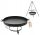  Gartenfeuerstelle 60 cm Hitzebeständige Grillschale Schmiedemetall