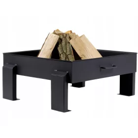  Gartenkamin 60x60 cm tiefer Grill