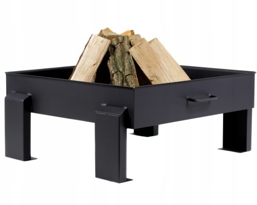  Gartenkamin 60x60 cm tiefer Grill