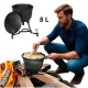  Gusseisenkessel 8l für ungarisches Lagerfeuer