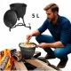  Gusseisenkessel 5l für ungarisches Lagerfeuer