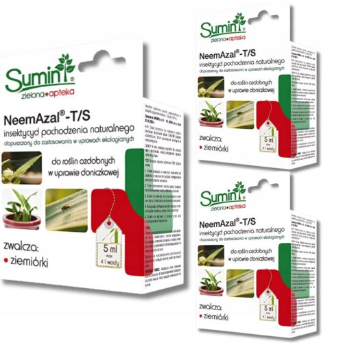 NeemAzal-T/S Insektizid 5 ml, natürliches Mittel gegen Schädlinge, 3 Packungen
