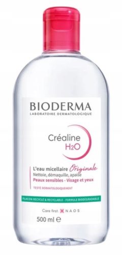 BIODERMA Crealine H2O - das sanfte Mizellenwasser für empfindliche Haut, 500ml