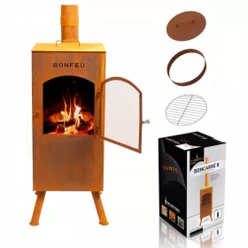  BONFEU GARTENKAMIN BONCARRÉ ROST