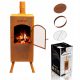  BONFEU GARTENKAMIN BONCARRÉ ROST