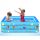  Quadratisches Schwimmbecken Planschbecken Aufblasbares PVC-Becken