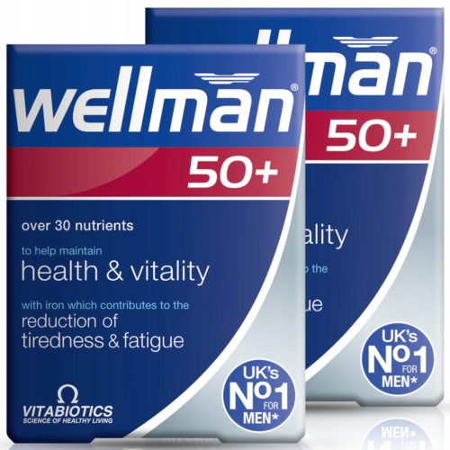 Wellman 50+ Vitamine für Männer über 50 - 30 Tabletten