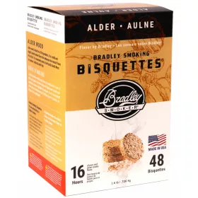  Bradley Erlengeschmacksbriketts, 48 Stk.